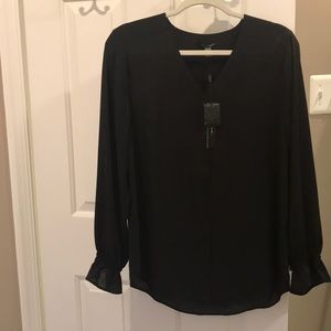 Black Tahari  blouse
